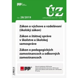 UZZ 28/2019 Zákon o výchove a vzdelávaní (školský zákon)