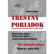 Trestný poriadok s rozsiahlym komentárom a judikatúrou od 1. marca 2020 - cena, porovnanie