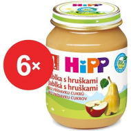 Hipp Bio Jablká s hruškami 6x125g - cena, porovnanie