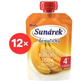 Hero Sunar Sunárek Do ručičky banán 12x100g