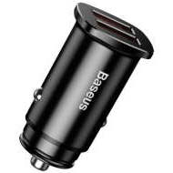 Baseus Square Metal Dual QC3.0 Quick Car Charger - cena, porovnanie