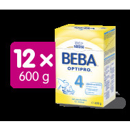 Nestlé Beba Optipro 4 12x600g - cena, porovnanie