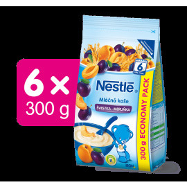 Nestlé Mliečna Kaša Slivka-Marhuľa 6x300g