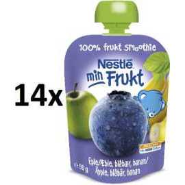 Nestlé Min Frukt Čučoriedka 14x90g