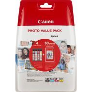 Canon CLI-581 BK/C/M/Y Photo Value BL - cena, porovnanie