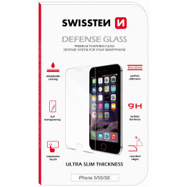 Swissten Ochranné tvrdené sklo Apple iPhone 5/5S/SE