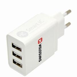 Swissten Smart IC 3x USB