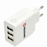 Swissten Smart IC 3x USB - cena, porovnanie