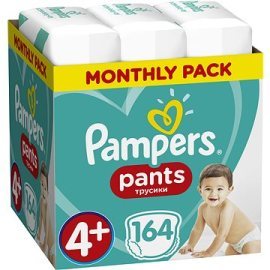 Pampers Pants Maxi+ 4+ 164ks