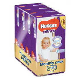 Huggies Pants Jumbo 5 136ks