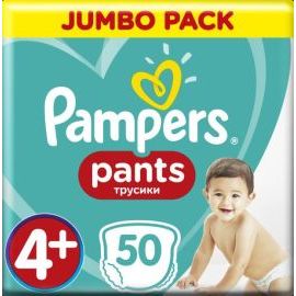 Pampers Pants Maxi+ 4+ 50ks