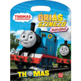 Thomas, a gőzmozdony - Óriás színező matricákkal