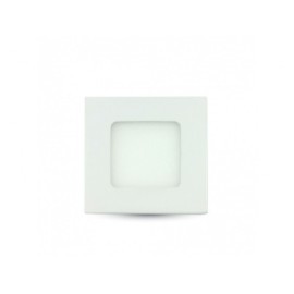 V-Tac LED panel 3W denná biela štvorcový