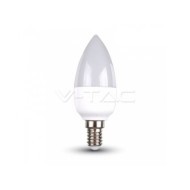 V-Tac LED žiarovka E14 C37 5,5W teplá biela - cena, porovnanie