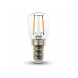 V-Tac LED žiarovka E14 ST26 2W denná biela filament