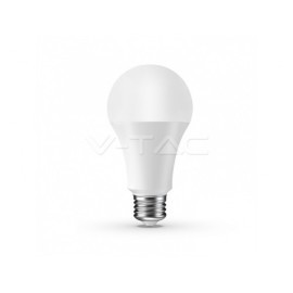 V-Tac SMART LED žiarovka E27 A65 9W RGB + teplá biela
