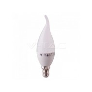 V-Tac PRO LED žiarovka E14 C37 5,5W teplá biela SAMSUNG - cena, porovnanie