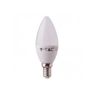 V-Tac LED žiarovka E14 C37 3W denná biela - cena, porovnanie