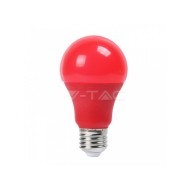 V-Tac LED žiarovka E27 9W červená - cena, porovnanie