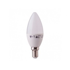 V-Tac PRO SAMSUNG LED žiarovka E14 C37 5,5W teplá biela