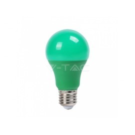 V-Tac LED žiarovka E27 A60 9W zelená