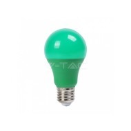 V-Tac LED žiarovka E27 A60 9W zelená - cena, porovnanie