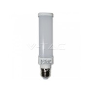 V-Tac LED žiarovka E27 PL 6W studená biela - cena, porovnanie