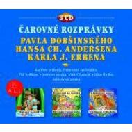 Čarovné rozprávky P. Dobšinského, H. Ch. Andersena a K. J. Erbena 3CD - cena, porovnanie