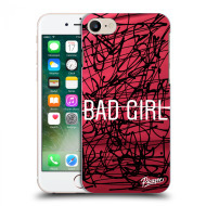 Picasee Silikónový prehľadný obal pre Apple iPhone 7 - Bad girl - cena, porovnanie