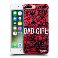 Picasee Silikónový prehľadný obal pre Apple iPhone 7 Plus - Bad girl - cena, porovnanie