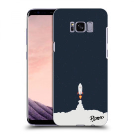 Picasee Silikónový prehľadný obal pre Samsung Galaxy S8 G950F - Astronaut 2