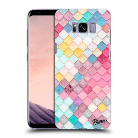 Picasee Silikónový prehľadný obal pre Samsung Galaxy S8 G950F - Colorful roof