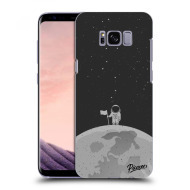 Picasee Silikónový prehľadný obal pre Samsung Galaxy S8 G950F - Astronaut - cena, porovnanie