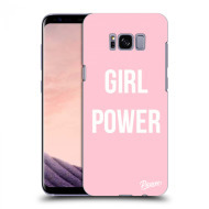 Picasee Silikónový prehľadný obal pre Samsung Galaxy S8 G950F - Girl Power - cena, porovnanie