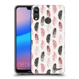 Picasee Silikónový prehľadný obal pre Huawei P20 Lite - Feather 2