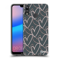 Picasee Silikónový prehľadný obal pre Huawei P20 Lite - Lots of love - cena, porovnanie