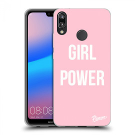 Picasee Silikónový prehľadný obal pre Huawei P20 Lite - Girl Power