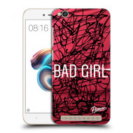 Picasee Silikónový čierny obal pre Xiaomi Redmi 5A - Bad girl - cena, porovnanie