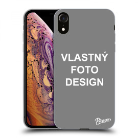 Picasee Silikónový prehľadný obal pre Apple iPhone XR - Vlastný design/motiv