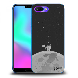 Picasee Silikónový prehľadný obal pre Honor 10 - Astronaut