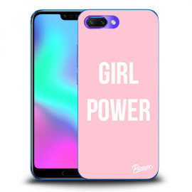 Picasee Silikónový prehľadný obal pre Honor 10 - Girl Power