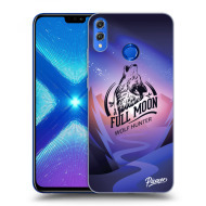 Picasee Silikónový prehľadný obal pre Honor 8X - Wolf - cena, porovnanie