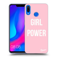 Picasee Silikónový čierny obal pre Huawei Nova 3 - Girl Power - cena, porovnanie