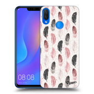 Picasee Silikónový čierny obal pre Huawei Nova 3i - Feather 2 - cena, porovnanie