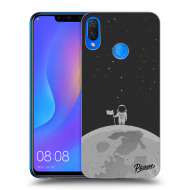 Picasee Silikónový čierny obal pre Huawei Nova 3i - Astronaut - cena, porovnanie