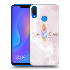 Picasee Silikónový čierny obal pre Huawei Nova 3i - Carpe Diem