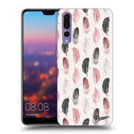 Picasee Silikónový čierny obal pre Huawei P20 Pro - Feather 2 - cena, porovnanie