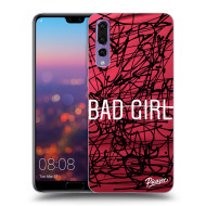 Picasee Silikónový čierny obal pre Huawei P20 Pro - Bad girl - cena, porovnanie