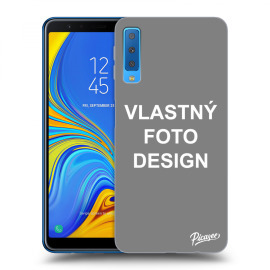 Picasee Silikónový čierny obal pre Samsung Galaxy A7 2018 A750F - Vlastný design/motiv