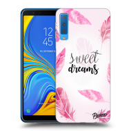 Picasee Silikónový čierny obal pre Samsung Galaxy A7 2018 A750F - Sweet dreams - cena, porovnanie